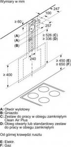 Okap Bosch DWK67EM60 8