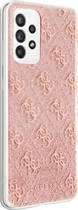 Guess Etui Guess GUHCA72PCU4GLPI Samsung Galaxy A72 różowy/pink hard case 4G Glitter 4