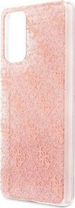 Guess Etui Guess GUHCA72PCU4GLPI Samsung Galaxy A72 różowy/pink hard case 4G Glitter 6