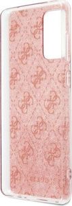 Guess Etui Guess GUHCA72PCU4GLPI Samsung Galaxy A72 różowy/pink hard case 4G Glitter 7