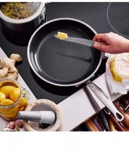 Patelnia Green Pan Patelnia stal nierdzewna, 24cm, srebrna, 1szt, Premiere, z powłoką ceramiczną, Green Pan 3