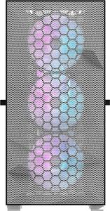 Obudowa Darkflash DLX21 Mesh Biała 3