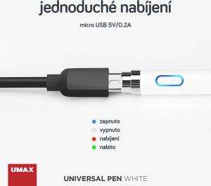 Rysik Umax Universal Pen Biały 7