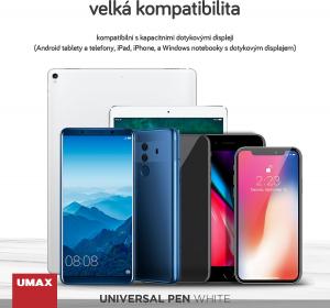 Rysik Umax Universal Pen Biały 9