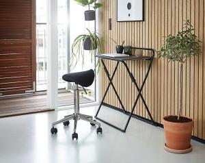 Biurko Jysk Czarne 60 cmx42 cm 3