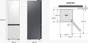 Lodówka Samsung RB38A6B2E22 4