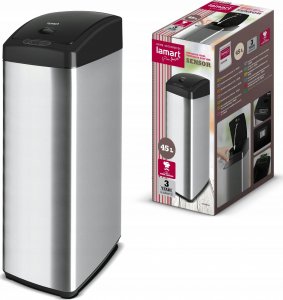 Kosz na śmieci Lamart LT8049 KOSZ BEZDOTYK. 45L SENSOR LAMART 10
