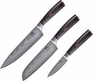 Shiori Zestaw 3 noży Shiori Chairo Shoto + Chairo Santoku + Chairo Sifu 2