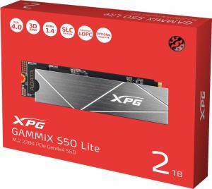 Dysk SSD ADATA XPG Gammix S50 Lite 2 TB M.2 2280 PCI-E x4 Gen4 NVMe (AGAMMIXS50L-2T-CS) 6