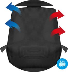 Krzesło biurowe MarkAdler Manager 2.8 Czarne 7