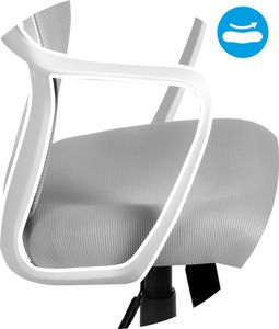 Krzesło biurowe MarkAdler Manager 2.8 Szare 11