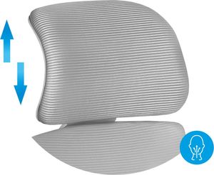 Krzesło biurowe MarkAdler Manager 2.8 Szare 12