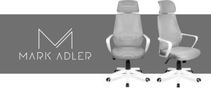 Krzesło biurowe MarkAdler Manager 2.8 Szare 15