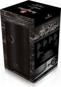 Młynek do kawy Berlinger Haus ELEKTRYCZNY MŁYNEK DO KAWY BLACK ROSE EDITION BH/9153 4