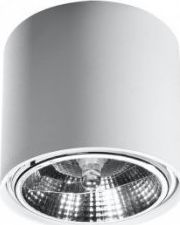 Lampa sufitowa Sollux Plafon TIUBE biały 1