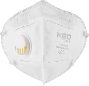 Neo NEO Półmaska składana FFP2, z zaworem 20 szt., CE 1