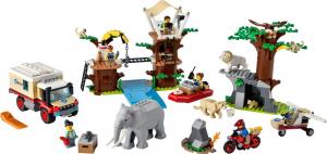 LEGO City Obóz ratowników dzikich zwierząt (60307) 2