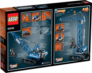LEGO Technic Żuraw gąsienicowy (42042) 2