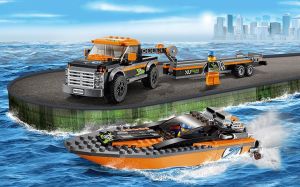 LEGO City Terenówka z motorówką 60085 1