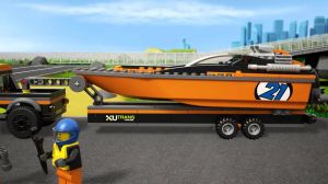 LEGO City Terenówka z motorówką 60085 4