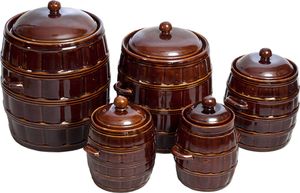 Rotho Beczka kamionka do kiszenia ogórków kapusty 25 L br 2