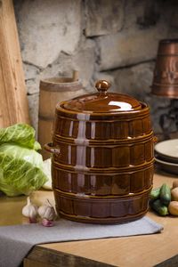 Rotho Beczka kamionka do kiszenia ogórków kapusty 25 L br 3