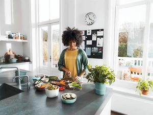 Rotho Doniczka na zioła podwójna samonawadniająca MEPAL 9