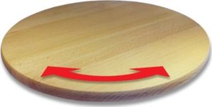 Deska do krojenia Practic do serwowania drewniana 1
