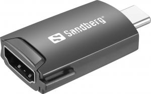 Adapter USB Sandberg USB-C - HDMI Czarny  (136-34) 1