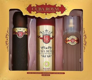 Cuba Cuba Royal Woda toaletowa 100 ml + Dezodorant 200 ml + Woda po goleniu 100 ml 1