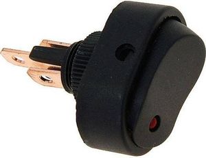 Carmotion Przełącznik elektryczny DC z czerwoną diodą, max 30A 1