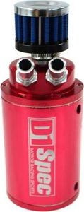 D1Spec_D Oil catch tank 0.7L 9mm / 15mm D1Spec Red + Filtr 1