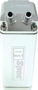 D1Spec_D Oil catch tank 0.9L 9mm D1Spec Silver Square 1