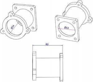 TurboWorks Zamiennik Zaworu EGR BMW E60 E61 E90 E91 2
