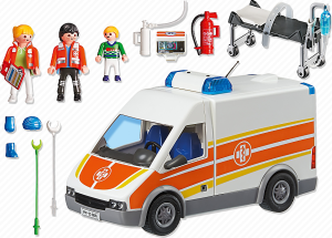 Playmobil Karetka ze światłem i dźwiękiem (6685) 3