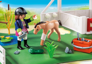 Playmobil Wybieg dla koni z boksem (6147) 5