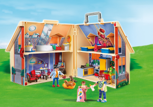 Playmobil Nowy Przenośny Domek Dla Lalek (5167) 2