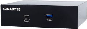 Gigabyte Panel przedni 5.25" USB 3.1 Czarny (GC-USB 3.1 BAY) 1