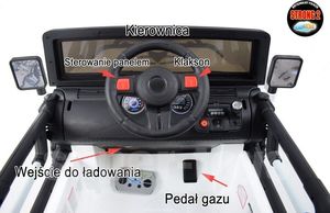 Lean Sport Auto na Akumulator S2388 Jeep Czarny 24