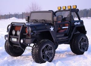 Lean Sport Auto na Akumulator S2388 Jeep Czarny 35