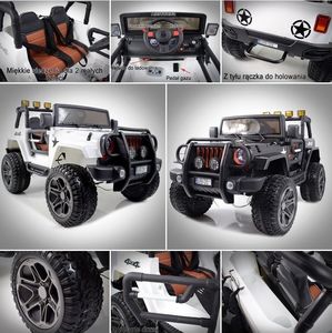 Lean Sport Auto na Akumulator S2388 Jeep Czarny 47