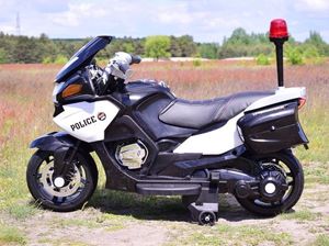 Import SUPER-TOYS NAJWIĘKSZY SUPER SZYBKI MOTOR ŚCIGACZ POLICYJNY 118, MIĘKKIE KOŁA, MIĘKKIE SIEDZENIE, GAZ W RĄCZCE, HAMULEC /HZB118 12