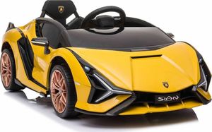 Import SUPER-TOYS ORYGINALNE LAMBORGHINI SIAN, MIĘKKIE KOŁA, MIĘKKIE SIEDZENIE, 4x4, FUNKCJA BUJANIA - FULL OPCJA /QLS6388 1