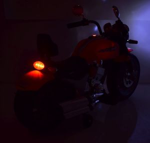 Import SUPER-TOYS MEGA MOTOR CHOPPER, GAZ W MANETCE, MIĘKKIE SIEDZENIE/BLF916 17