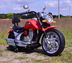 Import SUPER-TOYS MEGA MOTOR CHOPPER, GAZ W MANETCE, MIĘKKIE SIEDZENIE/BLF916 18