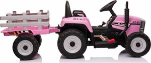 Import SUPER-TOYS SUPER TRAKTOR BLOW - NA AKUMULATOR Z PRZYCZEPĄ, MIĘKKIE KOŁA, MIEKKIE SIEDZENIE, PILOT/XMX611 7