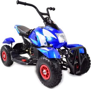 Import SUPER-TOYS MEGA WIELKI QUAD, METALOWA KONSTRUKCJA, AMORTYZATORY, POMPOWANE KOŁA, LAKIER,GAZ W MANETCE, MIĘKKIE SIEDZENIE/6688 1