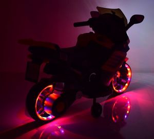 Import SUPER-TOYS MOTOR ŚCIGACZ POWER168 - PIERWSZY MOTOREK DLA DZIECKA, ŚWIECĄCE KOŁA, /X168 18