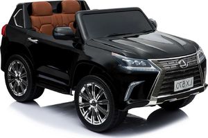 Import SUPER-TOYS LEXUS LX-570 LAKIER, MIĘKKIE KOŁA, MIĘKKIE SIEDZENIE, PEŁNA OPCJA 2X12V/LX570 2
