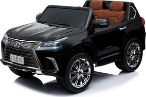 Import SUPER-TOYS LEXUS LX-570 LAKIER, MIĘKKIE KOŁA, MIĘKKIE SIEDZENIE, PEŁNA OPCJA 2X12V/LX570 3